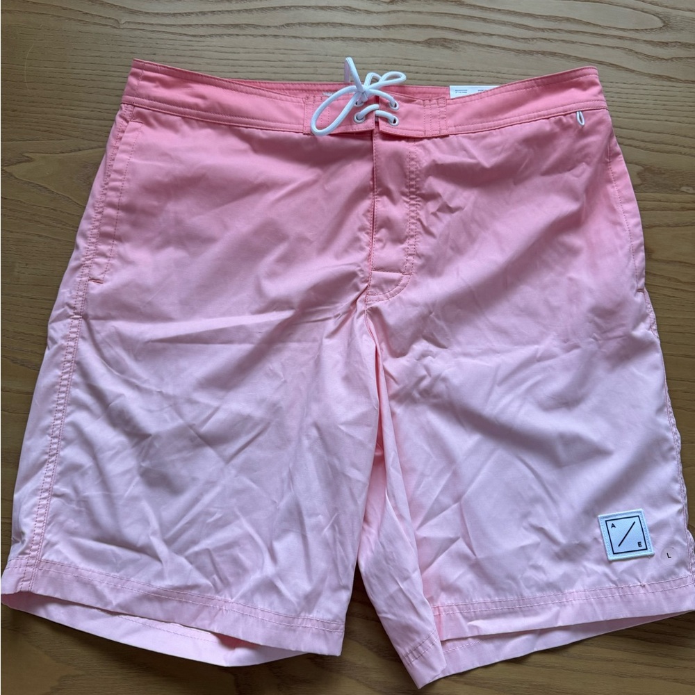 American Eagle Outfitters Pink Swim Board Shorts